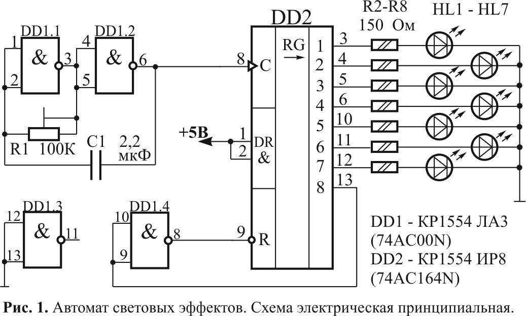 Светодиодная бегущая строка своими руками (со схемами)
