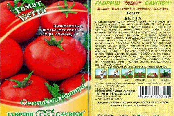 Томат бетта: отзывы, фото, описание и характеристика | tomatland.ru