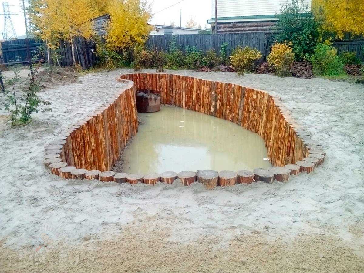 Как укрепить берег пруда на даче