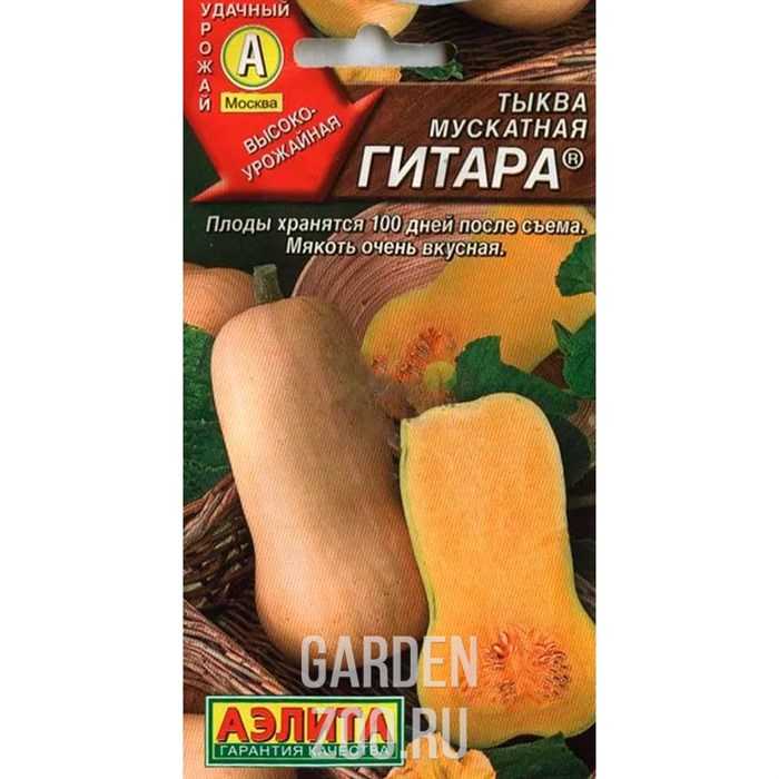 Характерные особенности мускатной тыквы Испанская гитара Как выращивать тыкву: рассадой или посевом в грядку Специфика ухода за тыквой