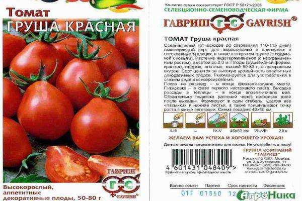 Томат "грушовка": описание, отзывы, фото