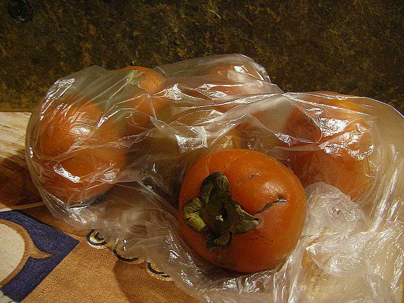 Что делать с неспелой хурмой и как дозревает фрукт в домашних условиях