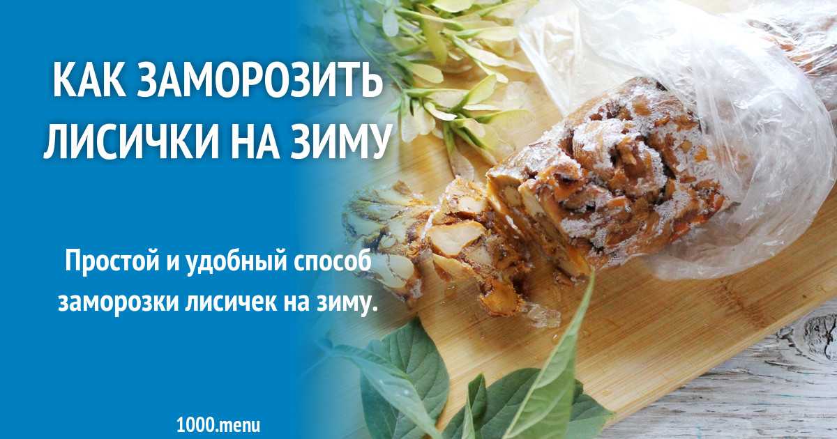 Как сохранить лисички на зиму, способы заготовки, сроки годности в зависимости от температуры